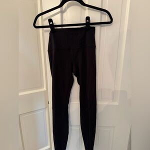 Black lululemon High-Waisted Leggings 28”
